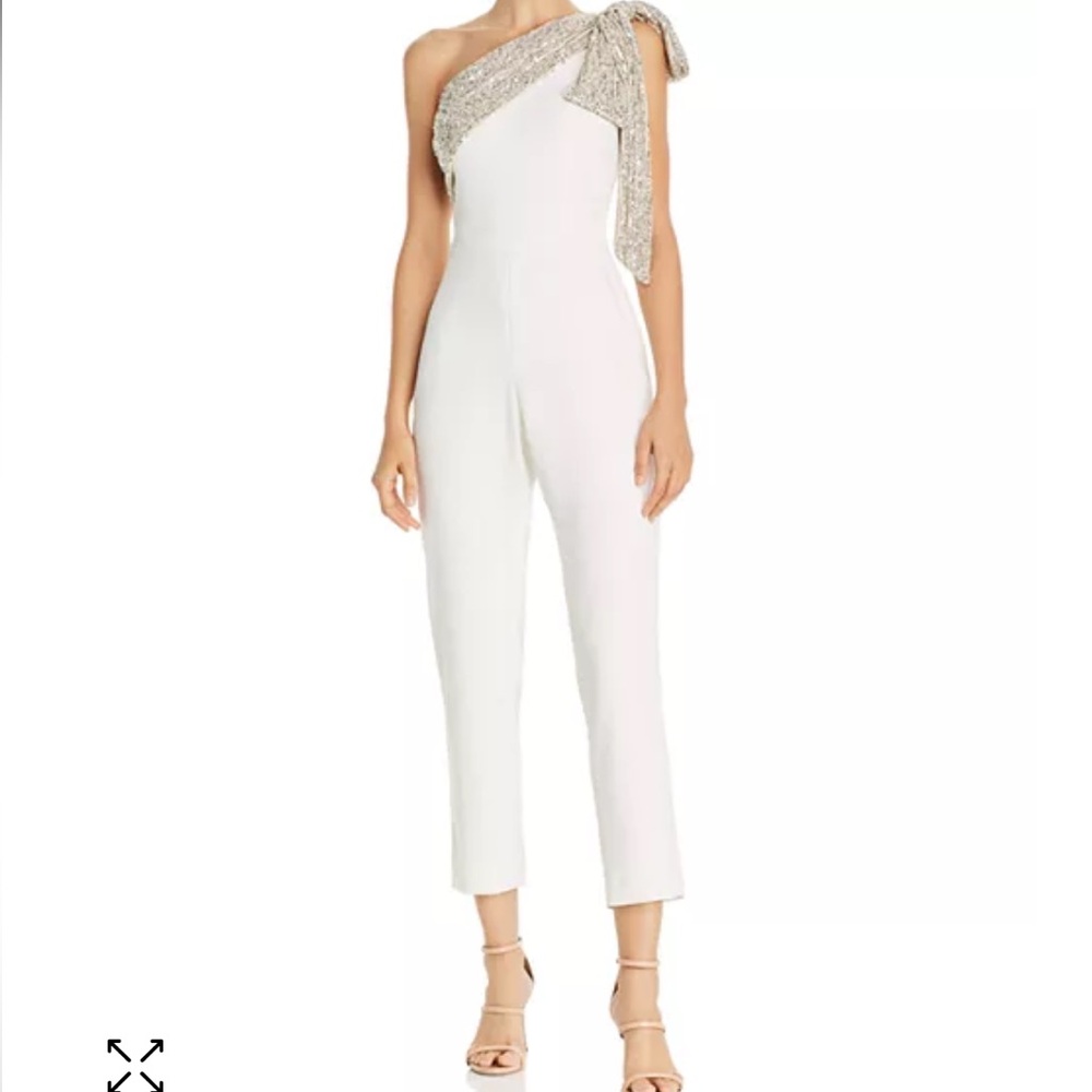 JAY GODFREY Jumpsuit White Jumpsuits & Rompers for Women